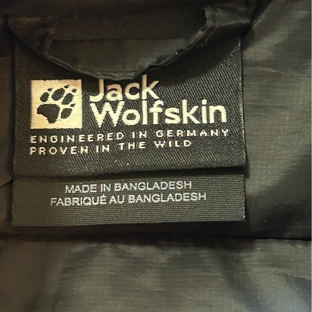 Jack Wolfskin Routeburn Pro Men's Black Puffer Jacket - Picture 5 of 12